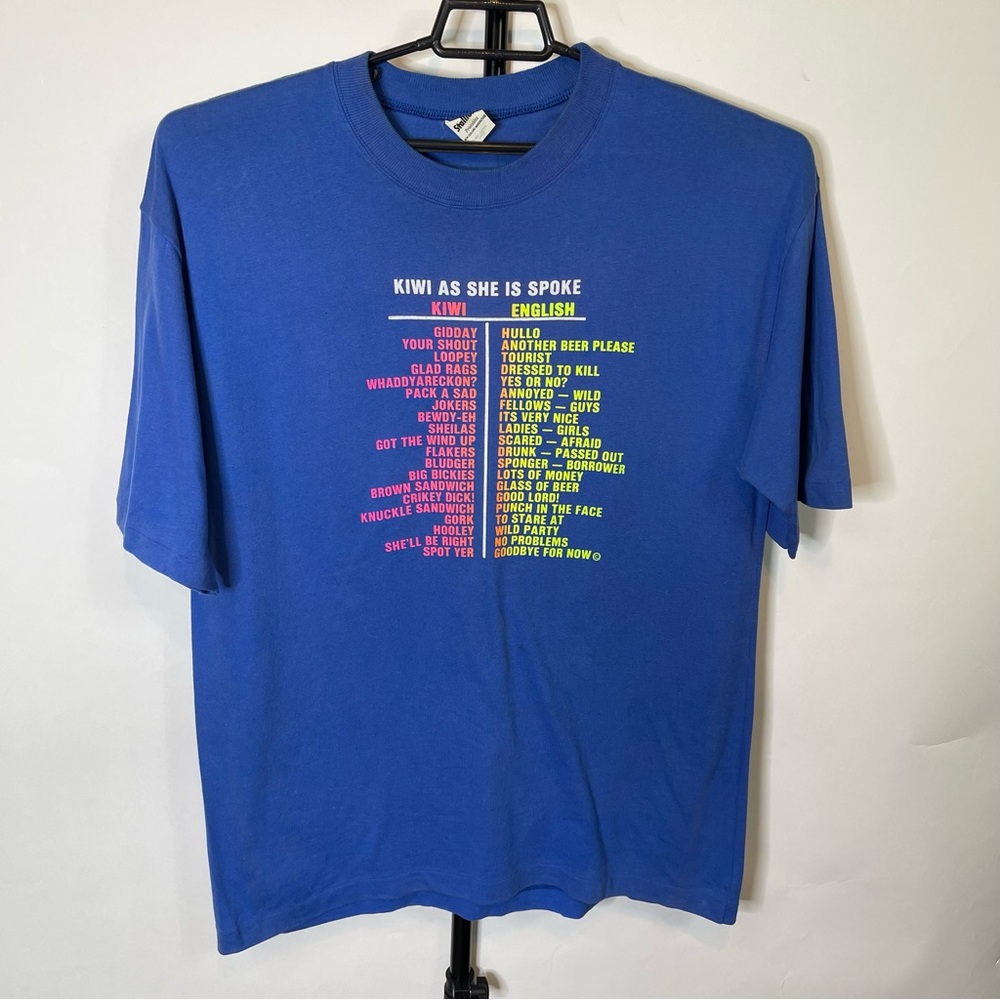 Vintage New Zealand Kiwi Shirt Size Large Men’s